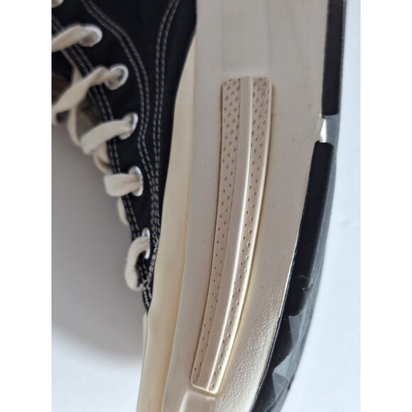 Converse Run Star Legacy CX Hi Top Shoes A00869C Black/White Women's 9 Men's 7.5 - Picture 12 of 14